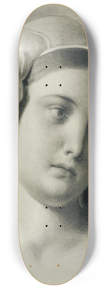 Johann Peter Krafft - Tochter Julie 8.25 inch art skate deck