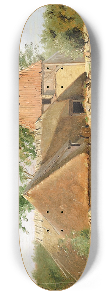 Johan Thomas Lundbye - Teglvrk Ved Asns 8.25 inch art skate deck