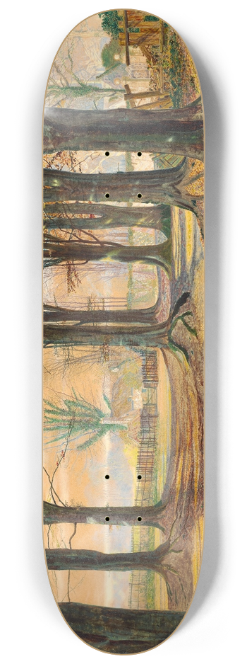 John Atkinson Grimshaw - Beechwood 8.25 inch art skate deck
