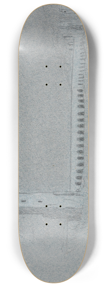 Jervis McEntee - Roman Campagna 8.25 inch art skate deck