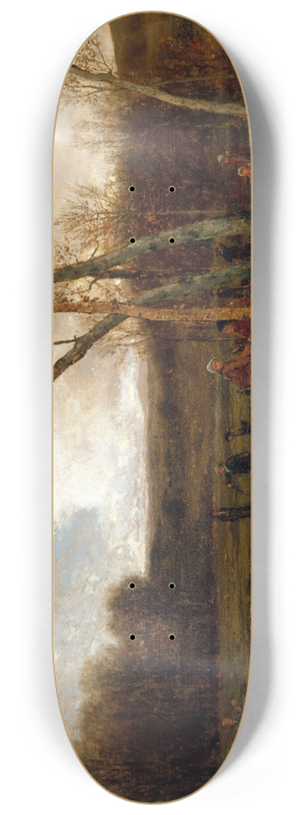 Jervis McEntee - Saturday Afternoon 8.25 inch art skate deck