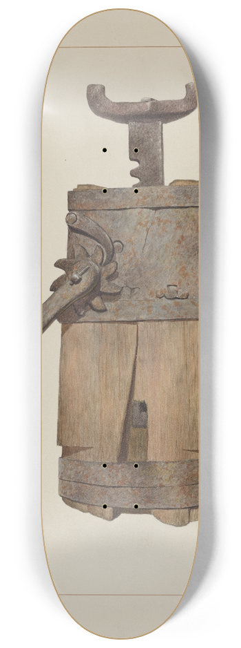 John B. Moll - Wagon Jack 8.25 inch art skate deck
