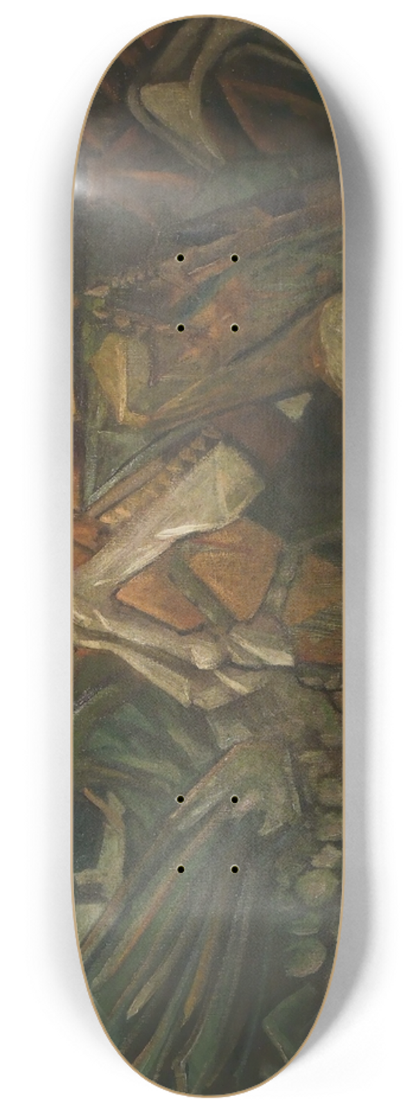 Jerzy Hulewicz - Saint George, the Dragon Slayer 8.25 inch art skate deck