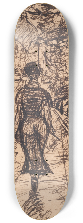 John Christensen - Regn i strdet 8.25 inch art skate deck