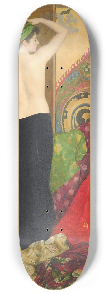 John Collier - Pomps And Vanities 8.25 inch art skate deck