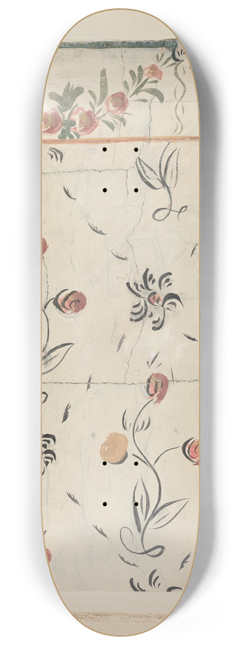 John Collins - Hand Painted Wall (Detail) 8.25 inch art skate deck
