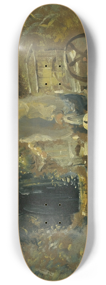 John Constable - A Boy With A Toy Cart 8.25 inch art skate deck