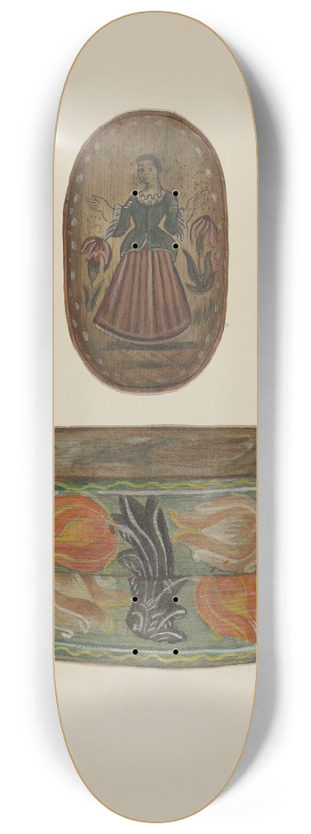 Jessica Price - Pa. German Brides Box 8.25 inch art skate deck