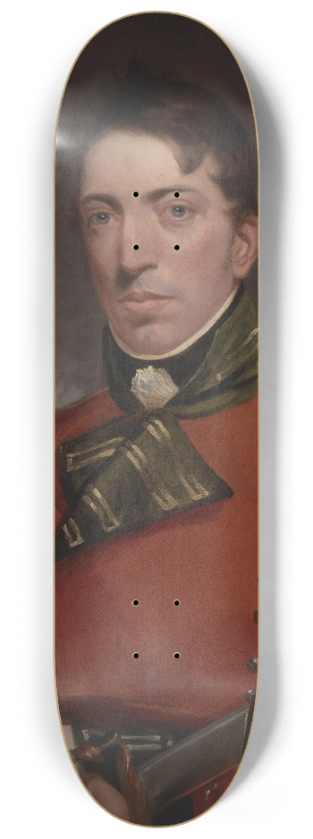 John Constable - Captain Richard Gubbins 8.25 inch art skate deck