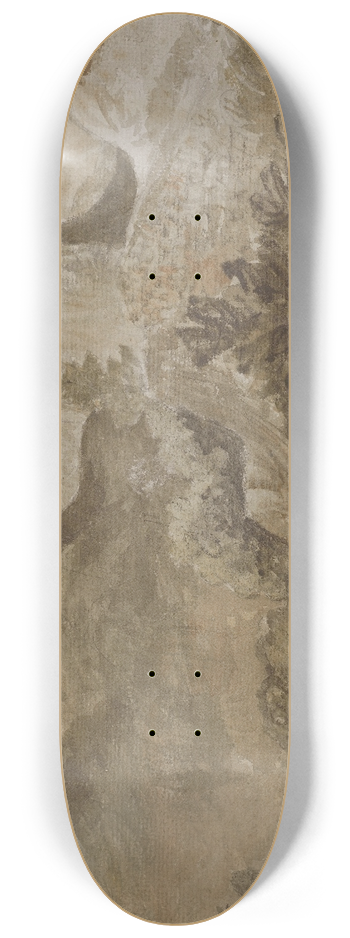 John Constable - Castle Crag, Borrowdale 8.25 inch art skate deck