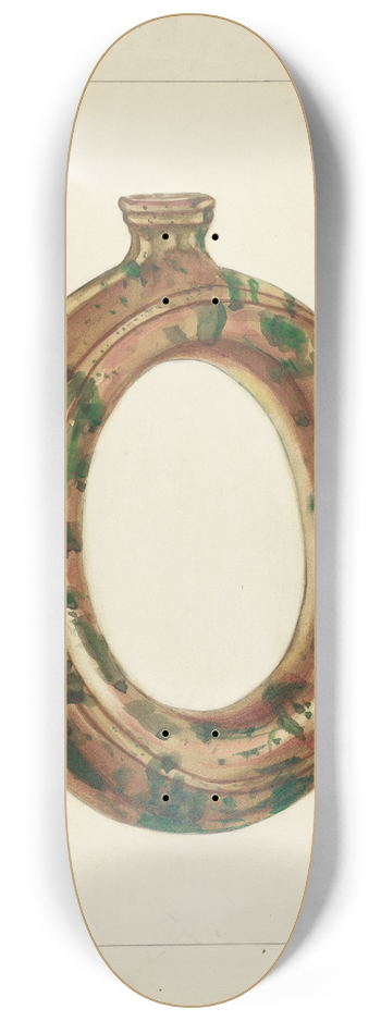 Jessica Price - Ring Bottle 8.25 inch art skate deck