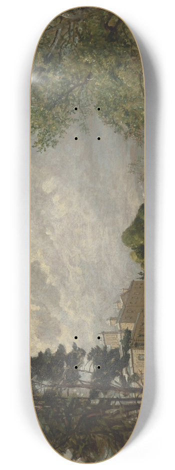 John Constable - Malvern Hall, Warwickshire 8.25 inch art skate deck