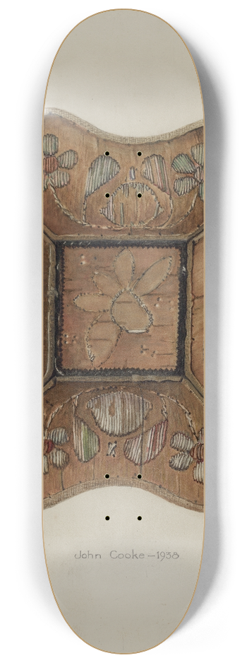 John Cooke - Pin Tray 8.25 inch art skate deck