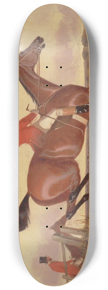 John Dalby - Foxhunting- Clearing a Bank 8.25 inch art skate deck