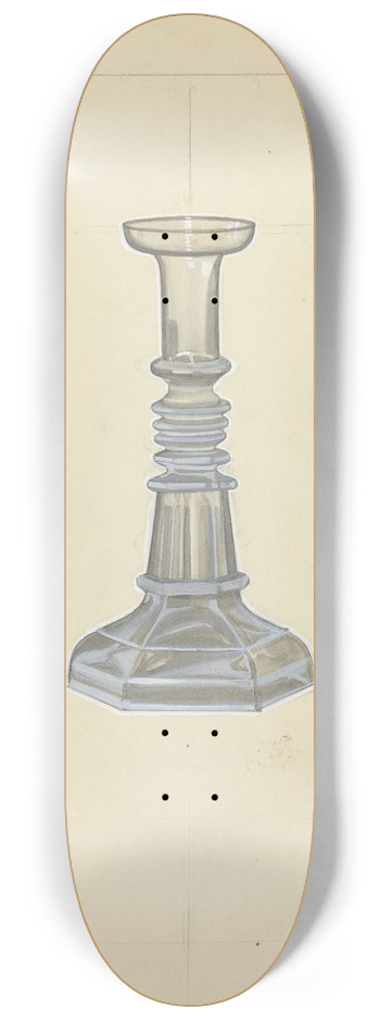 John Dana - Candlestick 8.25 inch art skate deck