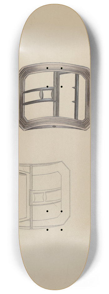 John Dieterich - Buckles 8.25 inch art skate deck