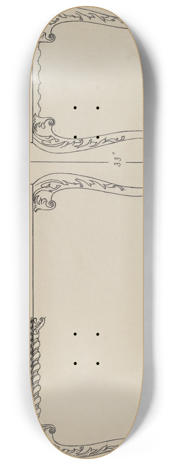 John Dieterich - Pier Table 8.25 inch art skate deck