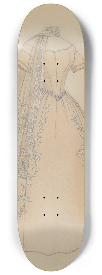 Jessie M. Benge - Dress 8.25 inch art skate deck