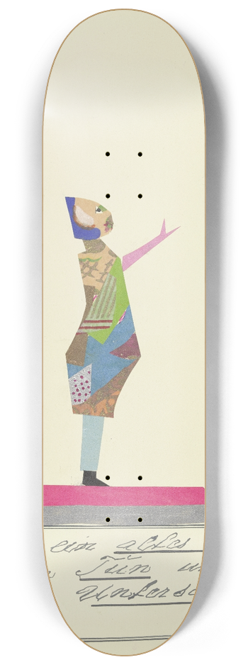 John Elsas - Es ist ein altes Lied  8.25 inch art skate deck