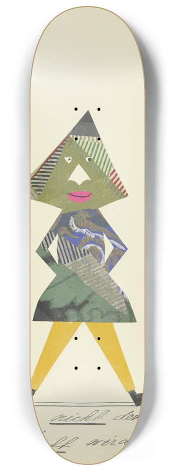 John Elsas - Ich werde nicht den Mut verlieren  8.25 inch art skate deck