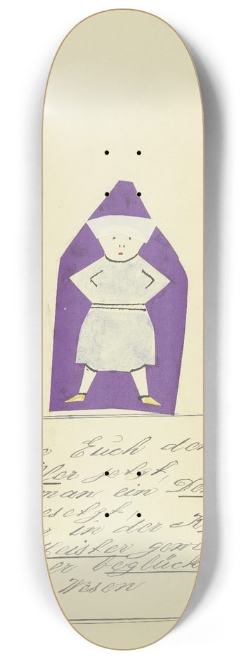 John Elsas - Ich zeige Euch den Knstler jetzt  8.25 inch art skate deck
