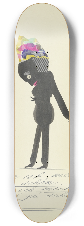 John Elsas - Weil da ist mein Krper schn  8.25 inch art skate deck
