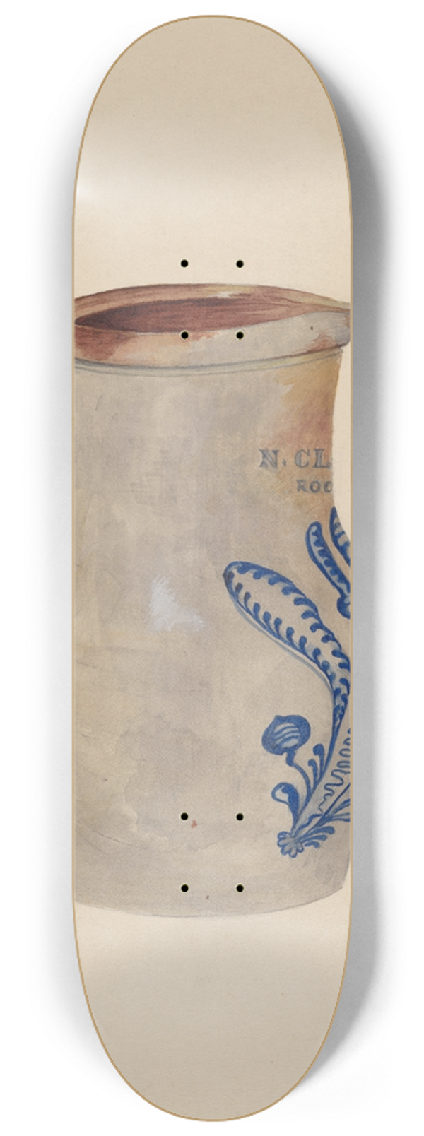 Jessie M. Youngs - Water Pitcher 8.25 inch art skate deck