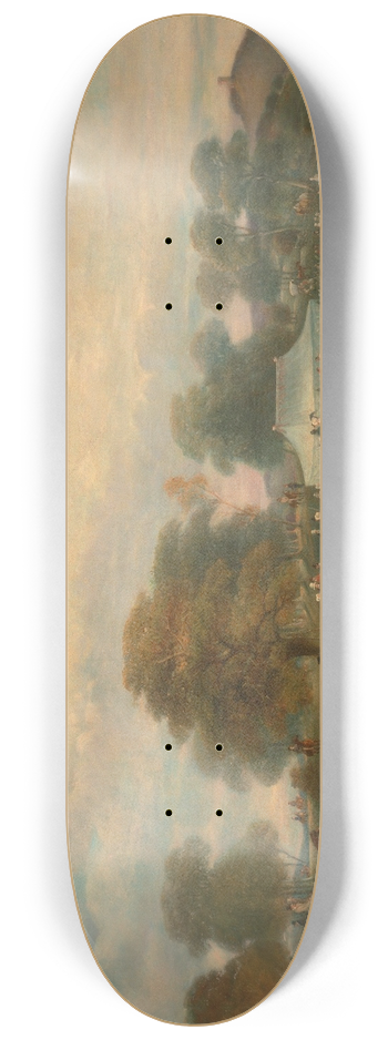 John Ferneley - Archery Meeting in Bradgate Park, Leicestershire 8.25 inch art skate deck