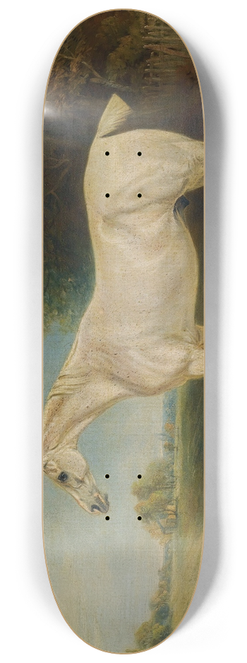 John Ferneley - The Marquess Of HuntlysFleabitten Grey Hunter 8.25 inch art skate deck
