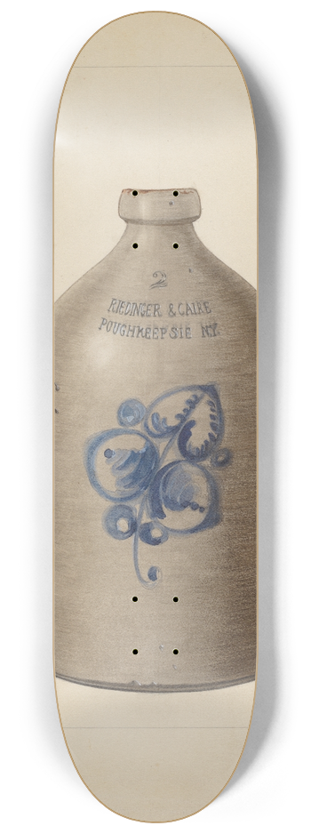 John Fisk - Jug 8.25 inch art skate deck