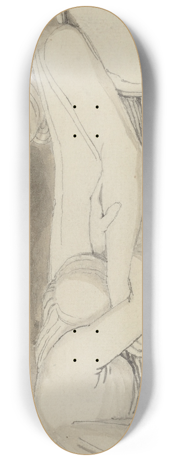 John Flaxman - Comfort the Afflicted 8.25 inch art skate deck