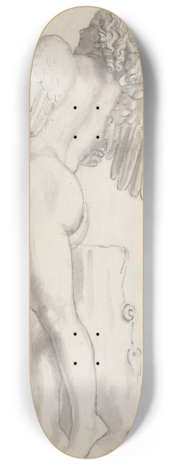 John Flaxman - Cupid 8.25 inch art skate deck