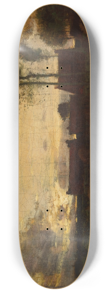 John Francis Murphy - Small Landscape 8.25 inch art skate deck