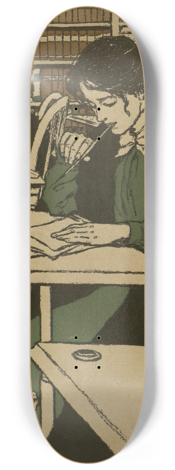 Jessie Willcox Smith - January 8.25 inch art skate deck