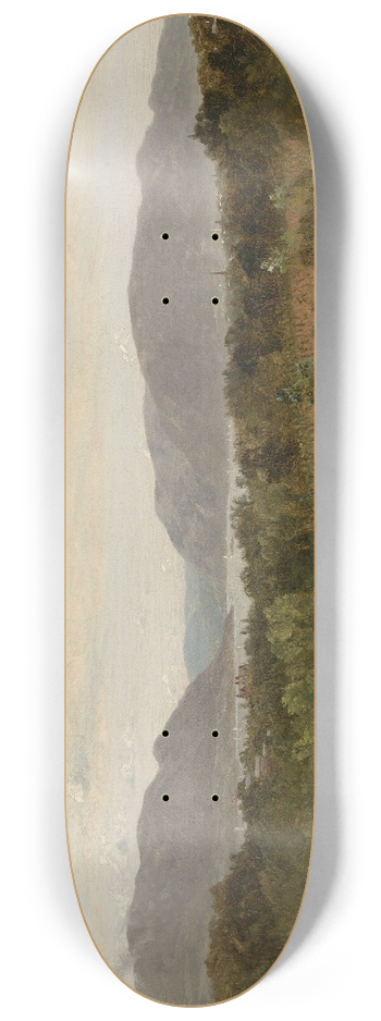 John Frederick Kensett - Hudson River 8.25 inch art skate deck