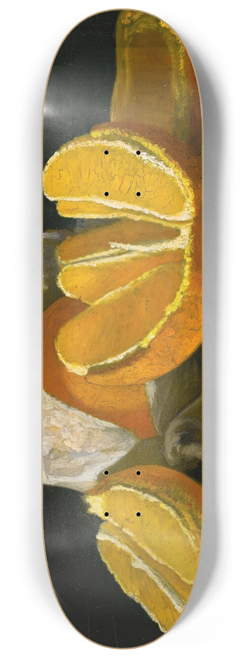 John Frederick Peto - Still LifeOranges 8.25 inch art skate deck