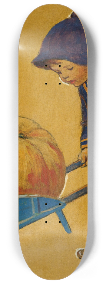 Jessie Willcox Smith - Thanksgiving 8.25 inch art skate deck
