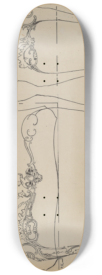 John Garay - Pier Table 8.25 inch art skate deck