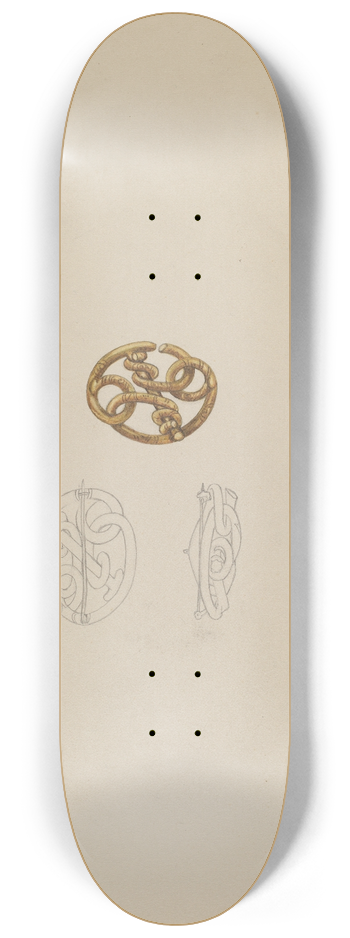 John Garay - Pin 8.25 inch art skate deck