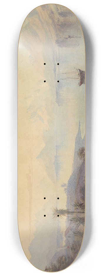 John Gully - Lake Wakatipu 8.25 inch art skate deck