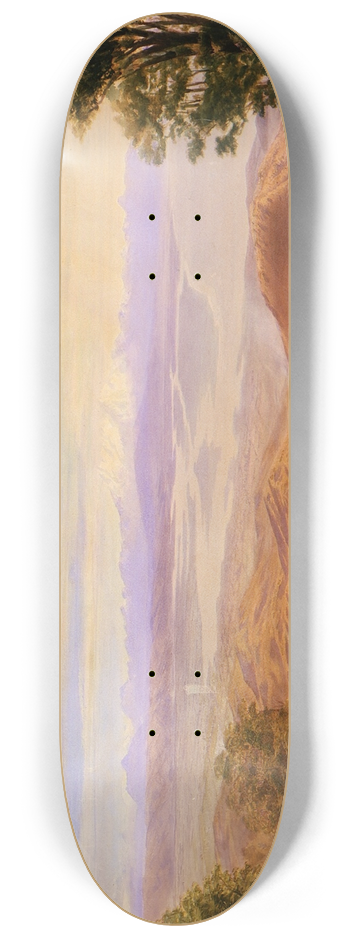 John Gully - Landscape, Nelson 8.25 inch art skate deck