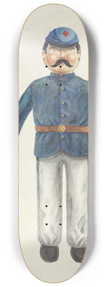 John Hall - Doll 8.25 inch art skate deck