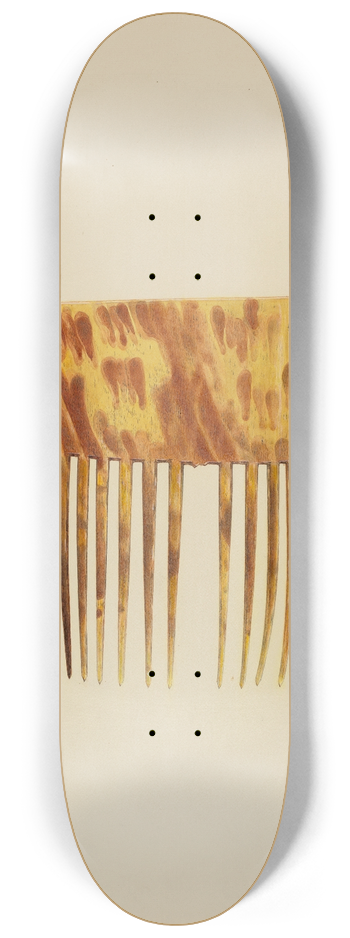 John H. Tercuzzi - Comb 8.25 inch art skate deck