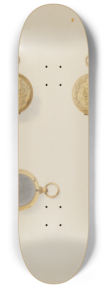 John H. Tercuzzi - Locket 8.25 inch art skate deck