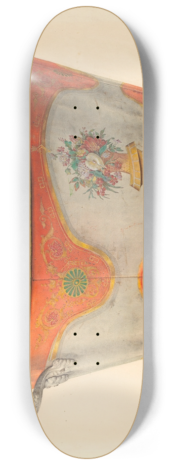 John H. Tercuzzi - Painted Basin 8.25 inch art skate deck