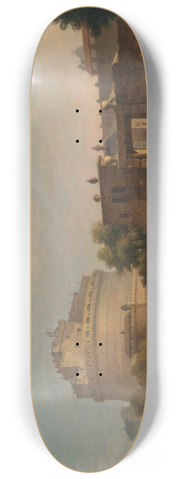 John Inigo Richards - Castel SantAngelo, Rome 8.25 inch art skate deck