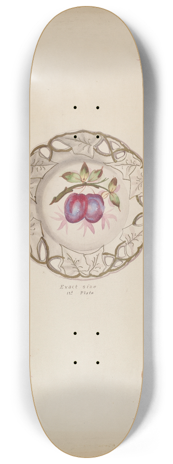 J. Howard Iams - Plates 8.25 inch art skate deck