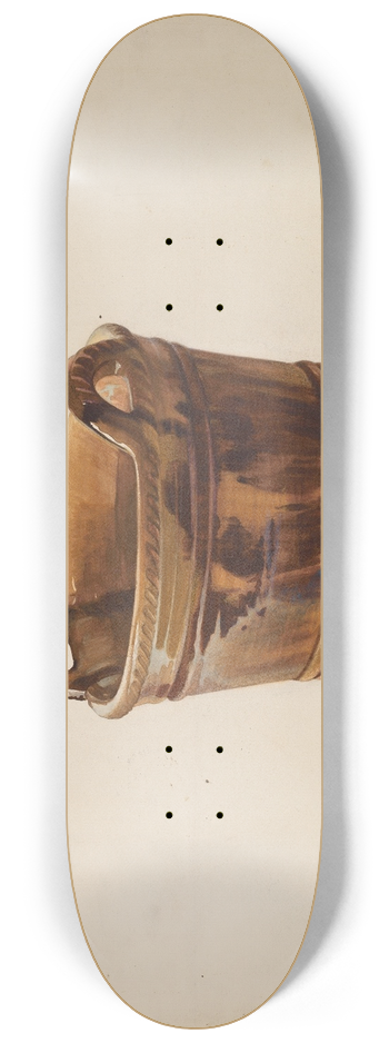 J. Howard Iams - Pottery Basket 8.25 inch art skate deck