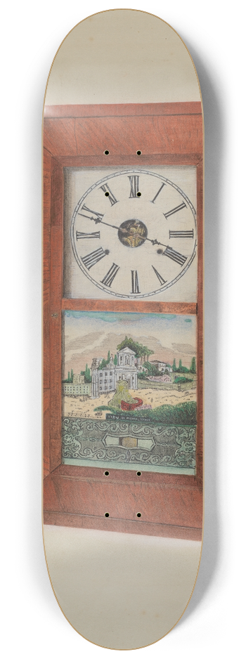 John Jordan - Pendulum Clock 8.25 inch art skate deck