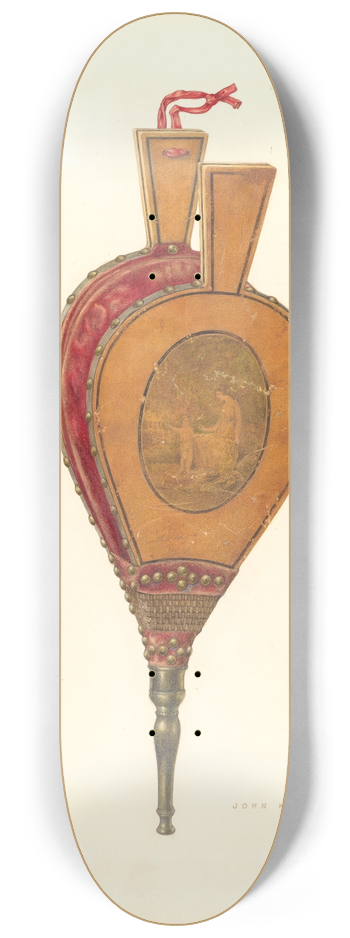 John Koehl - Painted Bellows 8.25 inch art skate deck